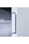 Supreme 1-Door Wardrobe with Mirror - White, Engineered Wood, 3 Shelves, 2-Year Warranty - 7