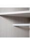 Gamorah 3-Door Wardrobe in Washed White - Engineered Wood, 5 Shelves, 2-Year Warranty, 120x55x210cm - 6