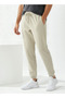 Men Regular Fit Joggers with Drawstring Waist