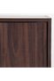Carlotta 3-Door Walnut Storage Cabinet - Elegant Wood Design with 2-Year Warranty - 40x29x106cm - 5