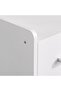 Supreme Chest of 5 Drawers - White Engineered Wood Storage Unit, 2-Year Warranty, Stylish & Durable - 2