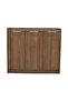 Supreme 3-Door Shoe Rack - Light Walnut, Durable Engineered Wood, Holds 24 Pairs, 2-Year Warranty - 6