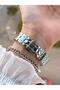 Steel Cord 30 Mt Water Resistant Women's Wristwatch+Bracelet Bf.Gf.14271.1 - 3