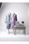 Dory and 6-Piece Bathrobe Set (Family) – Lilac-Grey 100% Cotton, Soft and Highly Water Absorbent