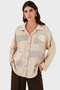 Oversized Fit Pul Detailed Long Sleeve Shirt Shirt 69143120 - 5
