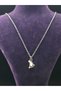 Baby Child Footprint Model Family Themed Affection Stylish Style Steel Necklace