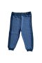 100% Cotton, 3 Thread Navy Blue Football Themed Children's Tracksuit Set - 3