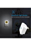 Sensor Night Light Plug-In Square Night Lamp Smart Dusk to Dawn Sensor Lamps (White) - 4