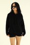 Women's Winter Comfortable Cut Cotton Fleece Lined K Hooded Sweatshirt - 4
