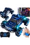 Remote-controlled 4x4 off-road vehicle with side rollers, gesture control drift function 27x22x13 - 8