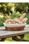 Oval Dough Proofing Basket with Wicker Cloth |   Bread Making Basket |   Natural Dough Relaxation 24 cm - 5
