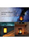 Solar Lantern Night Light | 2-Pack, 99 LED, Dancing Flame Effect | Waterproof Outdoor Han - 4