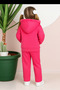 Girl's Warm Plush Collar Ribbed Fabric Set I Zippered Set I Warm and Soft Set - 2
