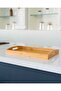 Natural Bamboo Large Serving & Breakfast Tray – Non-Slip Sturdy - 3
