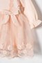 Baby Girl Mevlut Dress with Bandana and Lace, Newborn Hospital Take-Home Outfit, Bridal Evening Dress, Religious Ceremony Dress 72 - 5