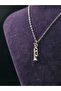 Trumpet Model Bugle Wind Instrument Style Musician Themed Steel Necklace - 8