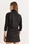 Women's Black Stone Detailed Suede Vest Ylk-19000095 - 5