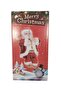 Musical Santa Claus Climbing the Chimney – Movable Special Design Christmas Figurine, Decorative Climbing Model - 4