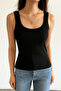 Women’s Casual Ribbed Tank Top – Sleeveless Scoop Neck - 2