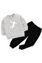 Basketball Player Printed 3-Ply Children's Tracksuit Set