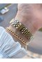 Steel Cord 30 Mt Water Resistant Women's Wristwatch+Bracelet Bf.Gf.10109.2 - 3
