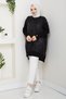 Women's Silk Kupra Mercerized Knitwear Tunic - 3