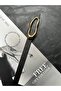 2-Pack Laud Long Wave Patterned Women's Gold Buckle Belt Jacket Belt Dress Belt Trouser Belt - 3