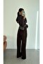 Belted Brown Trousers - 2