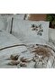 Frances King Size (Battal Boy) 100% Cotton Double-Sided Duvet Cover Set - 5