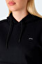 Misty I Women's Hooded Black Sweatshirt - 6