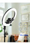 18-inch LED Ring Light - Dimmable Makeup & Selfie Light with Carrying Bag and Remote - 4