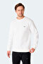 Megar I Men's Ecru Sweatshirt - 3