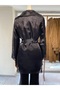 Double Set with Sleeve Detail Black 1486 - 5