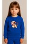 Children's Team Sweatshirt Happy Cow B Printed Girls Boys Crew Neck3 4-5-6-7-8-9-10-11-12Years