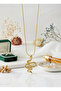 Stylish Snake Figured Stainless Steel Chain Necklace - 2
