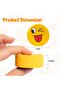Emoji Erasers for Kids – 70 Pcs Cute Yellow Emoticon Erasers - 2