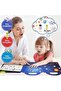 4-Pack Reusable Sticker Books for Kids - Animal, Space, Vehicles & Dinosaur - 8