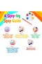 Mini Watercolor Kids Paint Set - 24-Piece Palette Tray with Brush - Party Favors & Educatio - 5