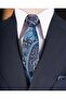 Italian Style K Double-Breasted Jacket Pants Suit Navy Blue T14021 - 4