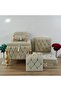 Trunk Bride Groom Suitcase Bag Engagement Dowry Chest 5-Piece 1204 - 2