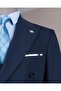 Italian Style S Slim Fit 8 Drop K Double-Breasted Jacket Trousers Suit Navy Blue T14588 - 3