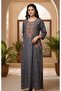 Jalabiya with Intricate Embroidery and Pockets - 4