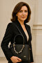 Women's Shoulder Bag with Accessory Detail - 4