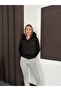 Crop Elastic Hooded Inflatable Jacket - 5