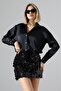 Women's Sequin Shorts Mini Skirt - 3