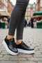 Sneaker Women's Shoes Daily Sports Casual Black-White Shoes - 4
