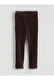 Ozmarka New Season Elastic Waist Basic Girls' Velvet Leggings - 2