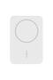 5000mAh Magnetic Wireless Power Bank, MagSafe Charger for iPhone 15-12 - White - 6
