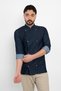Transparent Buttoned Denim Cook Chef Jacket Chef Uniform (Chef Jacket) Staff Clothing - 2
