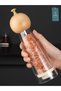 Luxury |   Bamboox |   Acrylic Salt and Pepper Grinder Spice Grinder Transparent with Luxury Gold Detail - 5